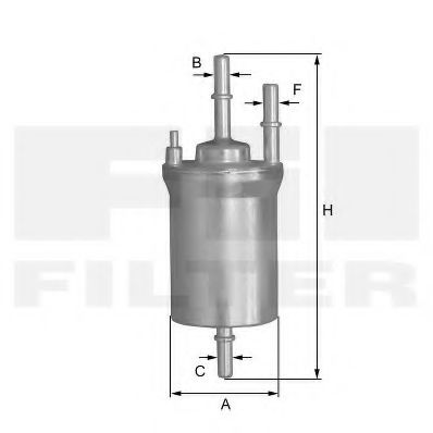 FIL FILTER ZP 8102 FL Топливный фильтр для SKODA RAPID (Шкода Рапид) FIL FILTER ZP 8102 FL Топливный фильтр для SKODA RAPID (Шкода Рапид)