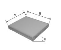 GOODWILL AG 153 CF Фильтр, воздух во внутренном пространстве для HYUNDAI I45 VI (Хендай И45 vи) GOODWILL AG 153 CF Фильтр, воздух во внутренном пространстве для HYUNDAI I45 VI (Хендай И45 vи)