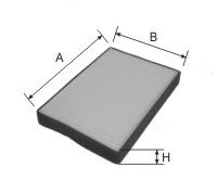 GOODWILL AG 269 CF Фильтр, воздух во внутренном пространстве для OPEL (Опель) GOODWILL AG 269 CF Фильтр, воздух во внутренном пространстве для OPEL (Опель)