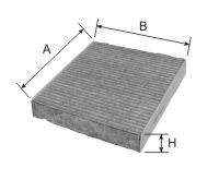 GOODWILL AG 271 CFC Фильтр, воздух во внутренном пространстве для CHEVROLET TRACKER (Шевроле Траcкэр)