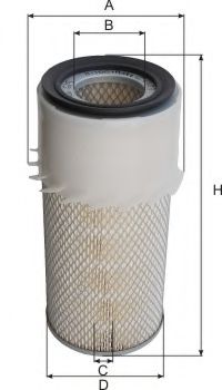 GOODWILL AG 615 Воздушный фильтр для MITSUBISHI (Митсубиши/митсубиси) GOODWILL AG 615 Воздушный фильтр для MITSUBISHI (Митсубиши/митсубиси)