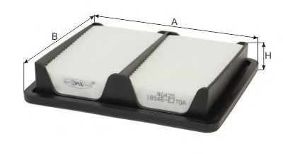 GOODWILL AG 420 Воздушный фильтр 