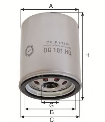 GOODWILL OG 101 HQ Масляный фильтр для ROVER (Ровер) GOODWILL OG 101 HQ Масляный фильтр для ROVER (Ровер)