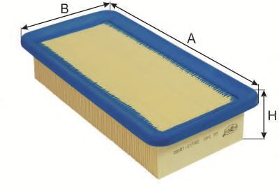 GOODWILL AG 349 Воздушный фильтр 