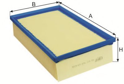 GOODWILL AG 437 Воздушный фильтр 