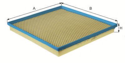 GOODWILL AG 433 Воздушный фильтр 