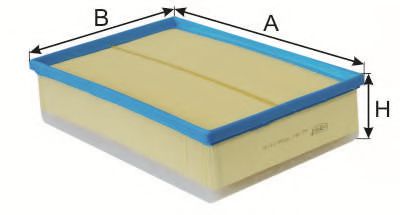 GOODWILL AG 444 Воздушный фильтр 