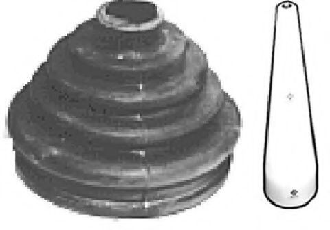 Metalcaucho 01732E Пыльник, приводной вал для RENAULT (Рено) Metalcaucho 01732E Пыльник, приводной вал для RENAULT (Рено)