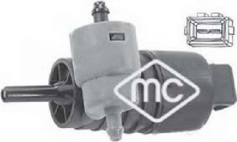 Metalcaucho 02061 Водяной насос, система очистки окон для OPEL CORSA C (Опель Корса с) Metalcaucho 02061 Водяной насос, система очистки окон для OPEL CORSA C (Опель Корса с)