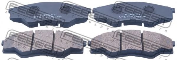 FEBEST 0101-KUN40F Тормозные колодки для TOYOTA INNOVA (Тойота/тоета Инноvа) FEBEST 0101-KUN40F Тормозные колодки для TOYOTA INNOVA (Тойота/тоета Инноvа)