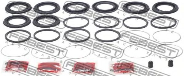 FEBEST 0175-GRJ150F Ремкомплект, тормозной суппорт для TOYOTA LAND CRUISER PRADO (Тойота/тоета Ленд крузер прадо) FEBEST 0175-GRJ150F Ремкомплект, тормозной суппорт для TOYOTA LAND CRUISER PRADO (Тойота/тоета Ленд крузер прадо)