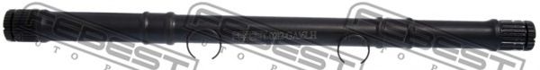 FEBEST 0212-GA16LH Приводной вал для NISSAN PRIMERA (Ниссан Примера) FEBEST 0212-GA16LH Приводной вал для NISSAN PRIMERA (Ниссан Примера)