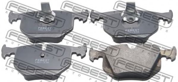 FEBEST 1901-X5R Тормозные колодки для BMW (Бмв) FEBEST 1901-X5R Тормозные колодки для BMW (Бмв)