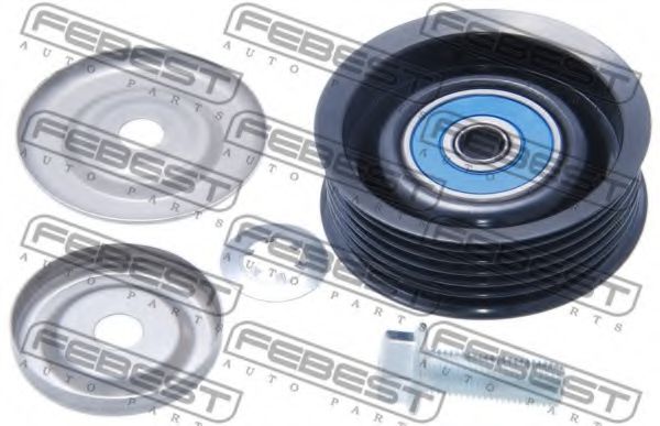 FEBEST 2488-KOL Паразитный ведущий ролик, поликлиновой ремень для NISSAN X-TRAIL (Ниссан Х-трэл) FEBEST 2488-KOL Паразитный ведущий ролик, поликлиновой ремень для NISSAN X-TRAIL (Ниссан Х-трэл)