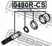 FEBEST 0480R-CS Ремкомплект, рабочий цилиндр для NISSAN BLUEBIRD SYLPHY I (Ниссан Блюберд 1) FEBEST 0480R-CS Ремкомплект, рабочий цилиндр для NISSAN BLUEBIRD SYLPHY I (Ниссан Блюберд 1)