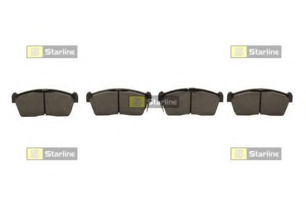 STARLINE BD S553 Тормозные колодки для SUZUKI CELERIO (Сузуки Cэлэрио) STARLINE BD S553 Тормозные колодки для SUZUKI CELERIO (Сузуки Cэлэрио)