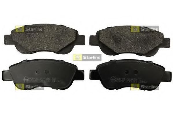 STARLINE BD S453 Тормозные колодки для PEUGEOT 207 (Пежо 207) STARLINE BD S453 Тормозные колодки для PEUGEOT 207 (Пежо 207)