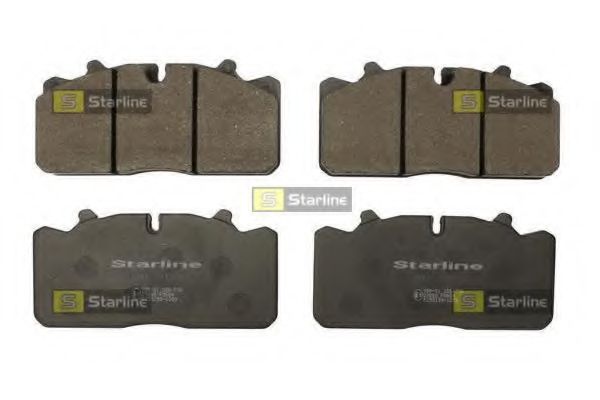STARLINE BD T007 Тормозные колодки для RENAULT TRUCKS MIDLUM (Рено трак Мидлум) STARLINE BD T007 Тормозные колодки для RENAULT TRUCKS MIDLUM (Рено трак Мидлум)