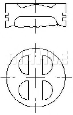 METAL LEVE P1516 Поршень для DODGE CHARGER (Додж Чаргэр) METAL LEVE P1516 Поршень для DODGE CHARGER (Додж Чаргэр)