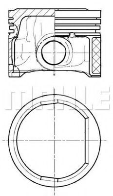 METAL LEVE P&A9267 Поршень для NISSAN MICRA IV (Ниссан Микра 4) METAL LEVE P&A9267 Поршень для NISSAN MICRA IV (Ниссан Микра 4)