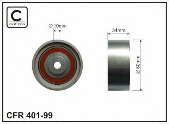CAFFARO 401-99 Паразитный Ведущий ролик, зубчатый ремень для AUDI Q5 (Ауди Кью 5) CAFFARO 401-99 Паразитный Ведущий ролик, зубчатый ремень для AUDI Q5 (Ауди Кью 5)