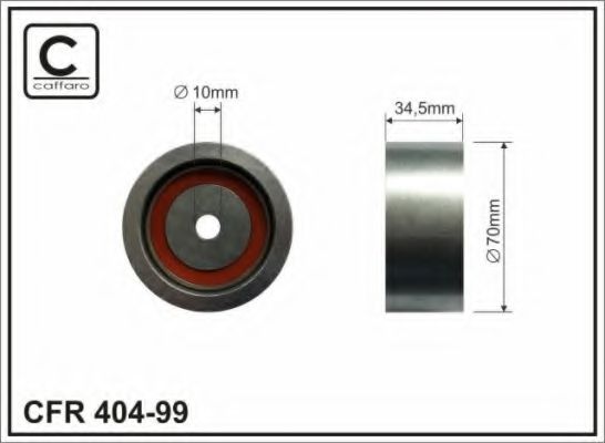 CAFFARO 404-99 Паразитный Ведущий ролик, зубчатый ремень для AUDI ALLROAD (Ауди Аллроад) CAFFARO 404-99 Паразитный Ведущий ролик, зубчатый ремень для AUDI ALLROAD (Ауди Аллроад)