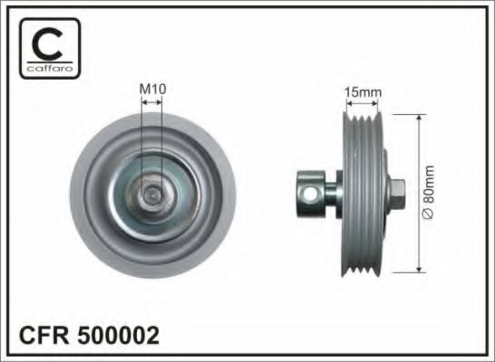 CAFFARO 500002 Натяжитель ремня, клиновой зубча для NISSAN PRIMERA (Ниссан Примера) CAFFARO 500002 Натяжитель ремня, клиновой зубча для NISSAN PRIMERA (Ниссан Примера)
