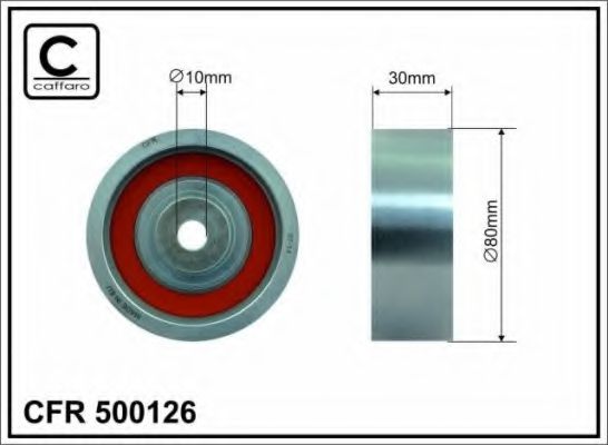CAFFARO 500126 Паразитный Ведущий ролик, зубчатый ремень для SKODA OCTAVIA (Шкода Октавия) CAFFARO 500126 Паразитный Ведущий ролик, зубчатый ремень для SKODA OCTAVIA (Шкода Октавия)