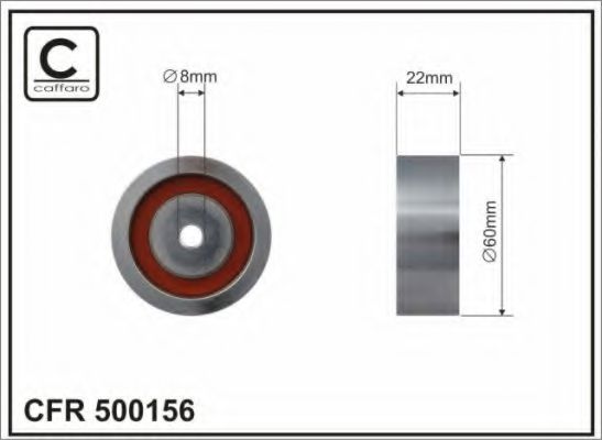 CAFFARO 500156 Паразитный ведущий ролик, поликлиновой ремень для RENAULT SAFRANE (Рено Сафранэ) CAFFARO 500156 Паразитный ведущий ролик, поликлиновой ремень для RENAULT SAFRANE (Рено Сафранэ)