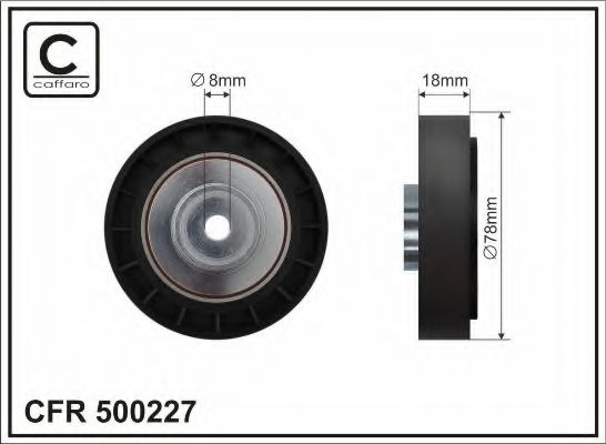 CAFFARO 500227 Паразитный ведущий ролик, поликлиновой ремень для AUDI 90 (Ауди 90) CAFFARO 500227 Паразитный ведущий ролик, поликлиновой ремень для AUDI 90 (Ауди 90)
