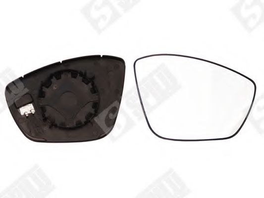 SPILU 12362 Зеркальное стекло, наружное зеркало для PEUGEOT 308 SW II (Пежо 308 св 2) SPILU 12362 Зеркальное стекло, наружное зеркало для PEUGEOT 308 SW II (Пежо 308 св 2)