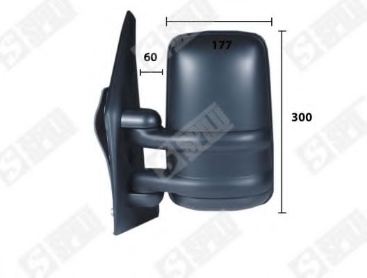 SPILU 52577 Наружное зеркало для RENAULT MASTER II (Рено Мастэр 2) SPILU 52577 Наружное зеркало для RENAULT MASTER II (Рено Мастэр 2)
