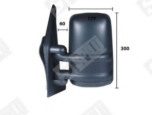 SPILU 52578 Наружное зеркало для RENAULT MASTER II (Рено Мастэр 2) SPILU 52578 Наружное зеркало для RENAULT MASTER II (Рено Мастэр 2)
