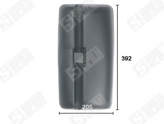 SPILU 61103 Наружное зеркало, кабина водителя для DAF (Даф) SPILU 61103 Наружное зеркало, кабина водителя для DAF (Даф)