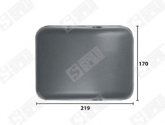 SPILU 61147 Широкоугольное зеркало для DAF CF 75 (Даф Cф 75) SPILU 61147 Широкоугольное зеркало для DAF CF 75 (Даф Cф 75)