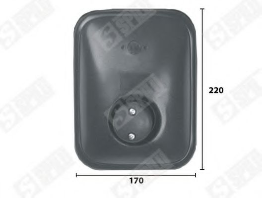 SPILU 61421 Широкоугольное зеркало для MAN M 90 (Ман М 90) SPILU 61421 Широкоугольное зеркало для MAN M 90 (Ман М 90)