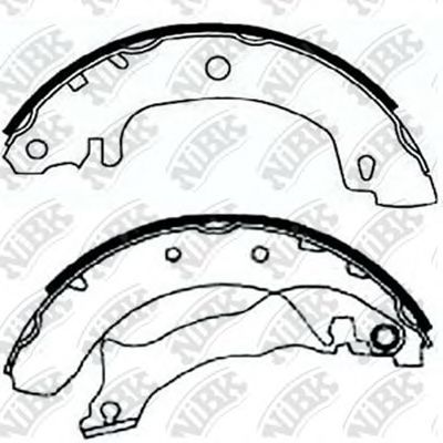 NiBK FN0550 Тормозные колодоки для JAGUAR (Ягуар) NiBK FN0550 Тормозные колодоки для JAGUAR (Ягуар)