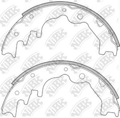 NiBK FN3378 Тормозные колодоки для MAZDA MPV I (Мазда Мпв 1) NiBK FN3378 Тормозные колодоки для MAZDA MPV I (Мазда Мпв 1)
