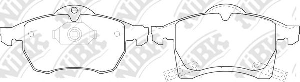 NiBK PN0118 Тормозные колодки для CHEVROLET VIVA (Шевроле Vиvа) NiBK PN0118 Тормозные колодки для CHEVROLET VIVA (Шевроле Vиvа)