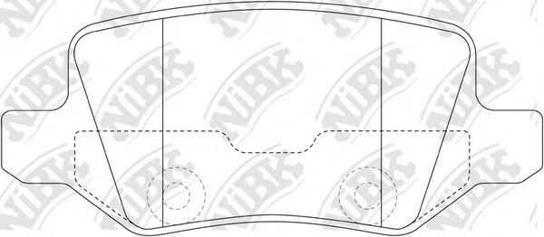 NiBK PN0214 Тормозные колодки для MERCEDES-BENZ A-CLASS (Мэрcэдэс-бэнз А класс) NiBK PN0214 Тормозные колодки для MERCEDES-BENZ A-CLASS (Мэрcэдэс-бэнз А класс)