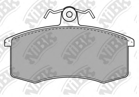 NiBK PN0223 Тормозные колодки для ZAZ (Заз) NiBK PN0223 Тормозные колодки для ZAZ (Заз)