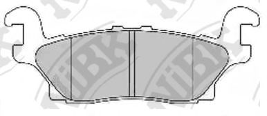 NiBK PN0499 Тормозные колодки для HUMMER HUMMER H3 (Хамер Хамер х3) NiBK PN0499 Тормозные колодки для HUMMER HUMMER H3 (Хамер Хамер х3)