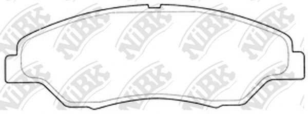 NiBK PN0634 Тормозные колодки для KIA SPORTAGE (Киа Спортейдж) NiBK PN0634 Тормозные колодки для KIA SPORTAGE (Киа Спортейдж)
