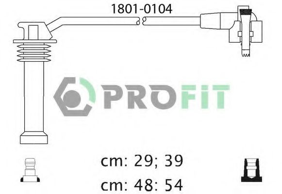 PROFIT 1801-0104 Комплект проводов зажигания для FORD ESCORT VII (Форд Эскорт 7) PROFIT 1801-0104 Комплект проводов зажигания для FORD ESCORT VII (Форд Эскорт 7)