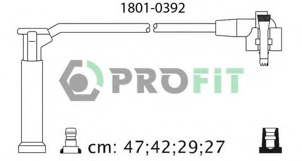 PROFIT 1801-0392 Комплект проводов зажигания для FORD ESCORT VII (Форд Эскорт 7) PROFIT 1801-0392 Комплект проводов зажигания для FORD ESCORT VII (Форд Эскорт 7)