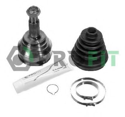 PROFIT 2710-1025 Шарнирный комплект, приводной вал для AUDI (Ауди) PROFIT 2710-1025 Шарнирный комплект, приводной вал для AUDI (Ауди)