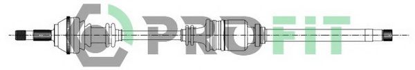 PROFIT 2730-0087 Приводной вал 