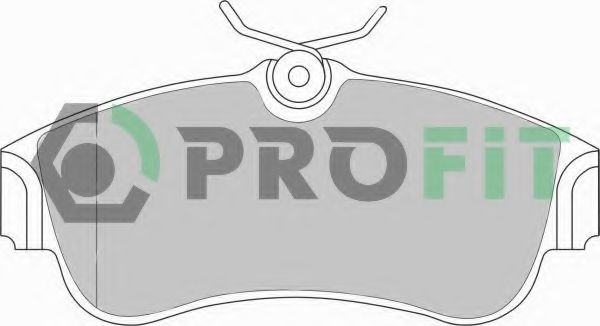 PROFIT 5000-0604 Тормозные колодки для NISSAN PRIMERA (Ниссан Примера)