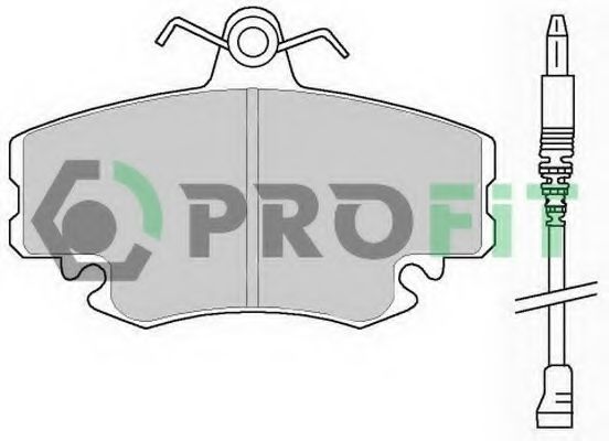 PROFIT 5000-0845 C Тормозные колодки для RENAULT SUPER 5 (Рено Супэр 5) PROFIT 5000-0845 C Тормозные колодки для RENAULT SUPER 5 (Рено Супэр 5)