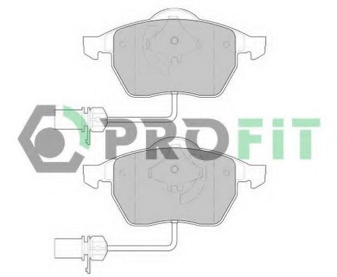 PROFIT 5000-1323 C Тормозные колодки для VOLKSWAGEN (Фольксваген) PROFIT 5000-1323 C Тормозные колодки для VOLKSWAGEN (Фольксваген)